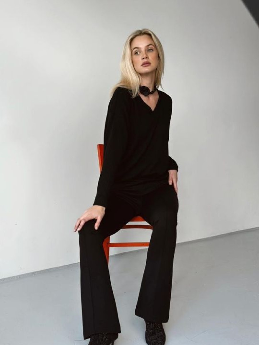 Ubrania preska | Sweter Enti Black