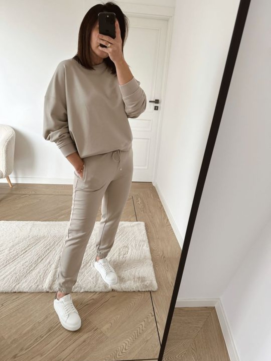 Ubrania preska | Spodnie Jogger Tula Taupe